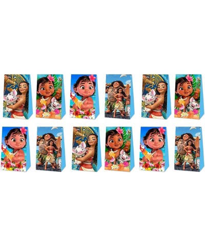 12Pack Moana Party Gift Bags Candy Bags Moana Party Supplies Moana Birthday Party Decoration $21.73 Kids' Party Favor Sets