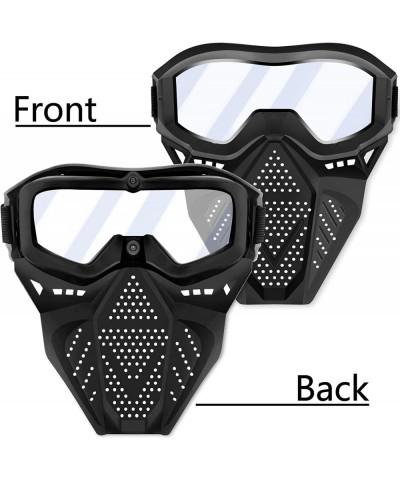 2Pack Tactical Mask Compatible with Nerf Rival Apollo Zeus Khaos Atlas Artemis Blasters Rival Mask Full Mask Protect Eyes for...