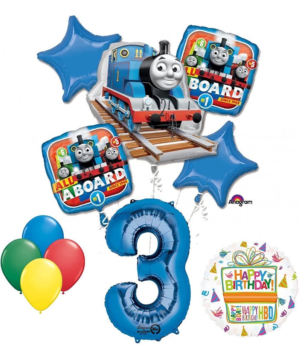 The Ultimate Thomas the Train Engine 3rd Birthday Party Supplies and Balloon Decorations $39.70 Kids' Party Decorations