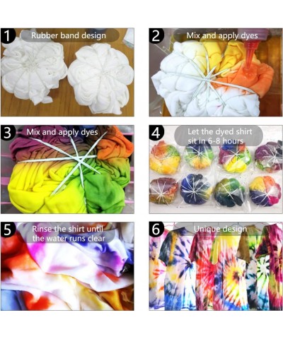 26 Color Tie Die Set Kit with Tie Dye Supplies for Kids and Adults Perfect for Party and Comes with Neon Colors Set Table Cov...