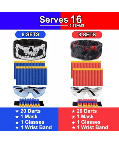 Compatible with Nerf Party Supplies Party Favors for Boys - 16 Sets Gun Accessories Compatible with Nerf Guns Birthday Party ...