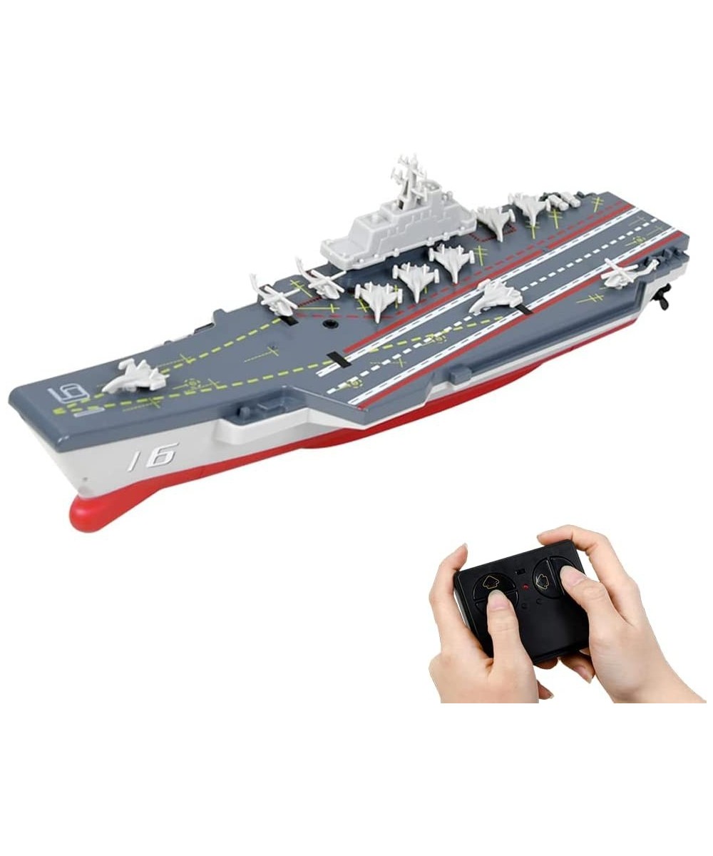 4 Channels Mini RC Military Aircraft Carrier Toy $49.30 Remote & App Controlled Vehicles