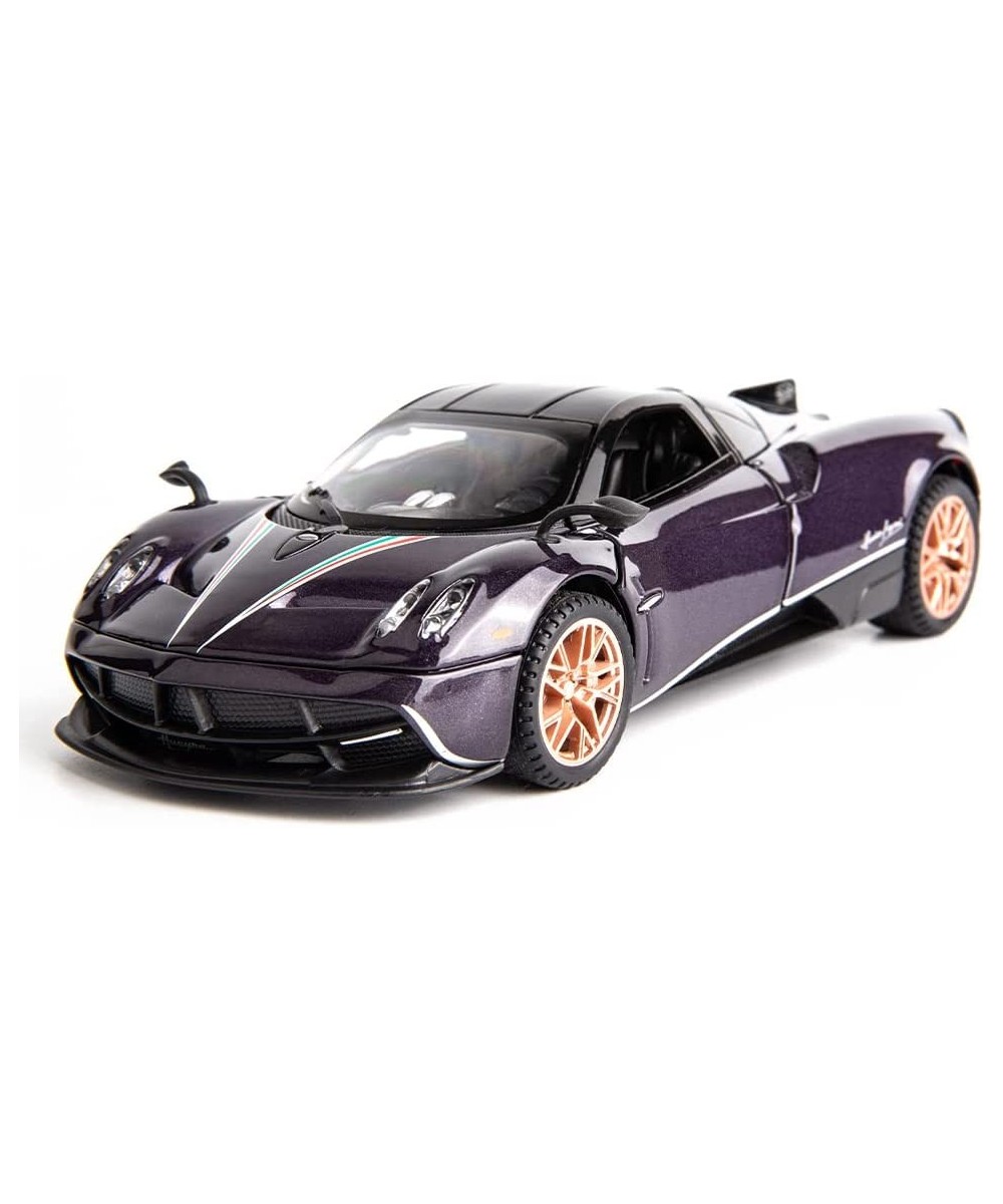 1/32 Model Car Pagani Huayra Dinastia Alloy Diecast Toy Car Pull Back Supercar with Light and Sound Toy Vehicle for Boys Kids...