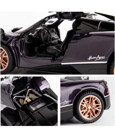 1/32 Model Car Pagani Huayra Dinastia Alloy Diecast Toy Car Pull Back Supercar with Light and Sound Toy Vehicle for Boys Kids...