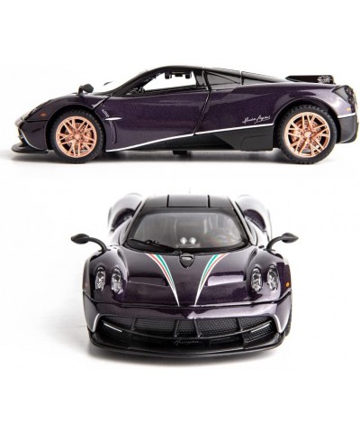 1/32 Model Car Pagani Huayra Dinastia Alloy Diecast Toy Car Pull Back Supercar with Light and Sound Toy Vehicle for Boys Kids...