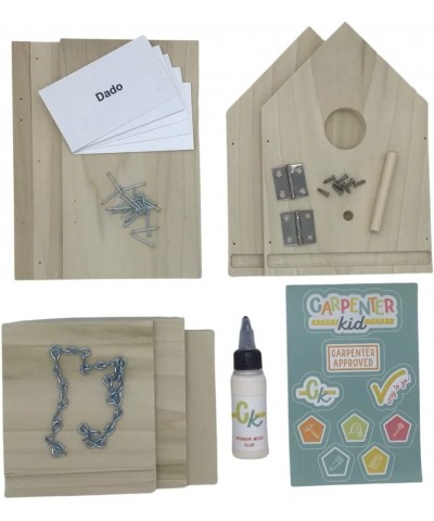 Premium Bird House Craft Kit - DIY Wooden Project - Perfect for Adults or Kids - Gifts - STEM Learning - Wood Craft - Made in...