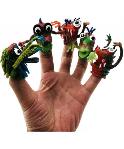 5Pcs Finger Puppet Toys for Kids Soft Monster Toy Healthy Educational Animal Hand Puppets Tiny Flexible Hand Toys $23.20 Fing...