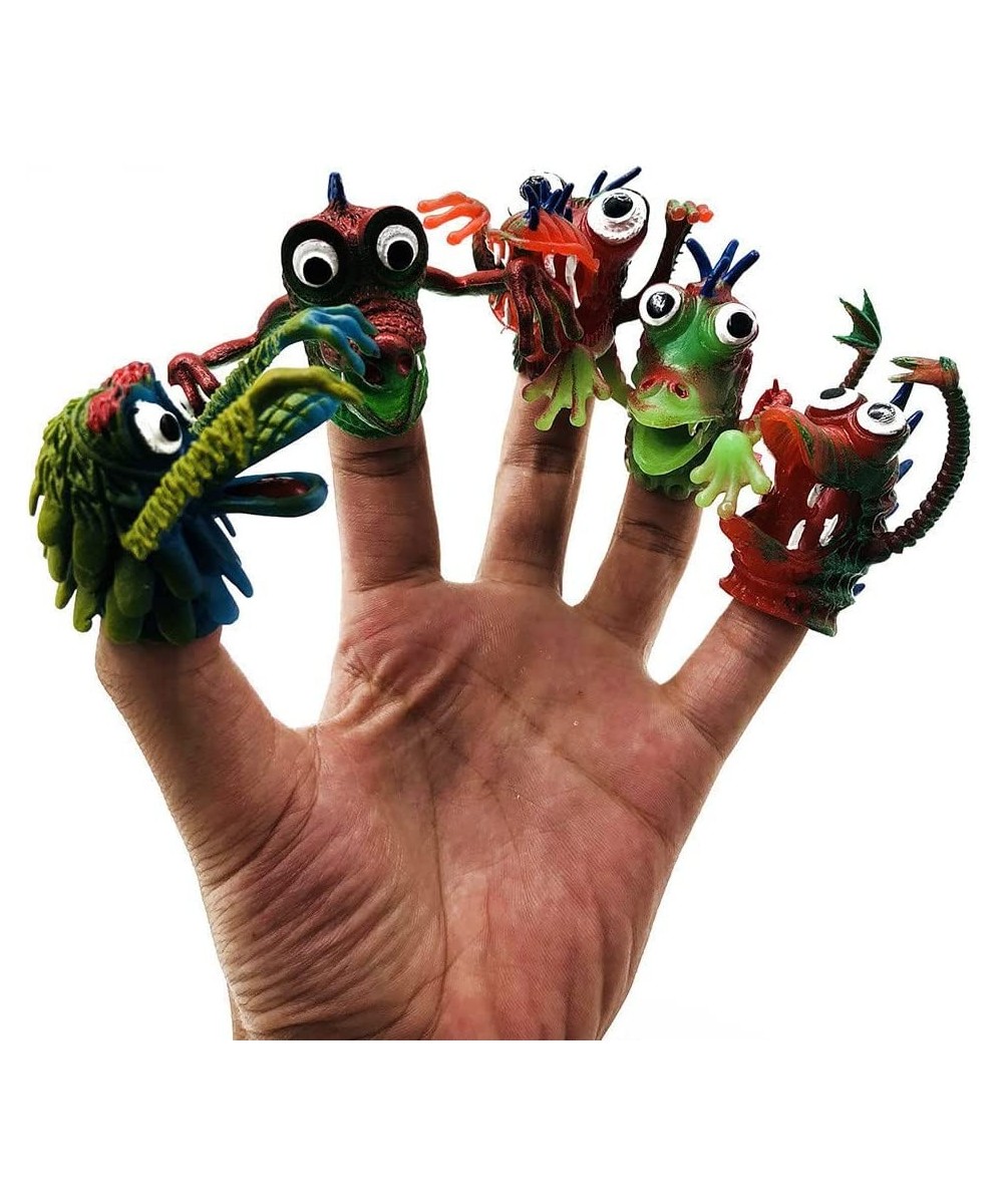 5Pcs Finger Puppet Toys for Kids Soft Monster Toy Healthy Educational Animal Hand Puppets Tiny Flexible Hand Toys $23.20 Fing...