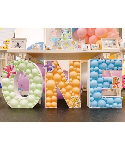 3FT Tall Mosaic Balloon Frame Letters Big Marquee Light Up Letters DIY Kit for Birthday Party Wedding Backdrop Decor Letter M...