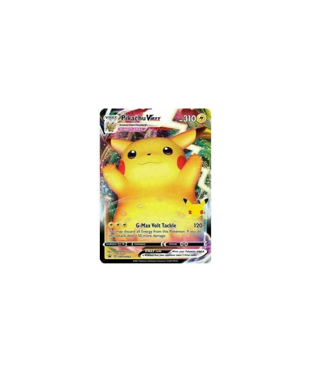 Pikachu VMAX - SWSH062 - Promo - NM/M - New - 25'TH Anniversary $23.25 Card Games