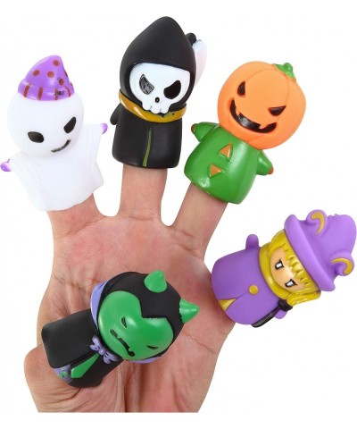 Halloween 20 PCS Character Finger Puppets Witch Ghost Grim Reaper and Pumpkin Character Finger Toys for Kids Halloween Party ...