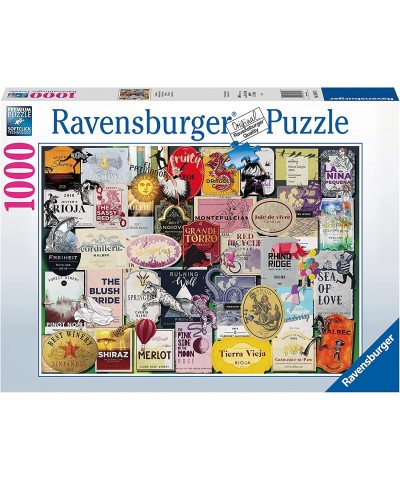 Ravensburger Wine Labels 1000 Piece Jigsaw Puzzle for Adults - 16811 - Every Piece is Unique Softclick Technology Means Piece...