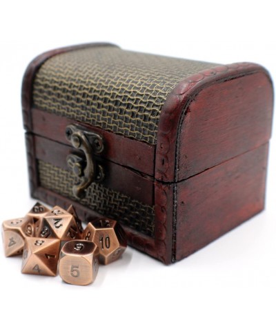 Metal D20 Dice Set with Storage Box / Chest for Roleplaying Games $61.49 Game Accessories