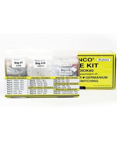 Diode 80 Piece Kit $32.69 Educational Science Kits