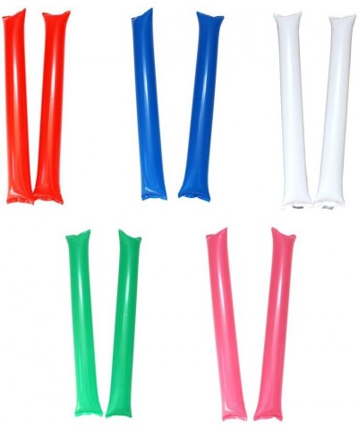 50 PCS Thunder Sticks Inflatable Stadium Noisemakers Bam Bam Cheer Sticks Blow Bar Inflatable Boom Sticks Noisemakers Stick B...