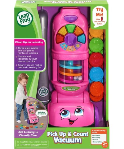 Pick Up and Count Vacuum Pink $49.99 Electronic Learning & Education Toys