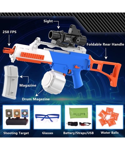 Electric Gel Ball Blaster Toys Gel Splatter Cool Ball Blaster Automatic Splat Blaster with 50000pcs Water Gel Balls for Indoo...