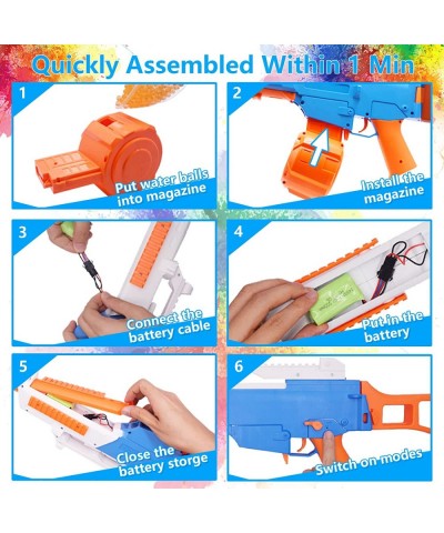 Electric Gel Ball Blaster Toys Gel Splatter Cool Ball Blaster Automatic Splat Blaster with 50000pcs Water Gel Balls for Indoo...