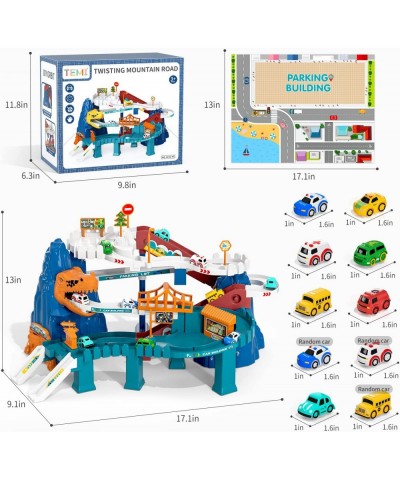 Boys Race Track Car Garage Parking Adventure Toy Gifts 3 4 5 6 7 8 9 Years Old Boys Girls Toddlers Preschool Car Games Gift T...