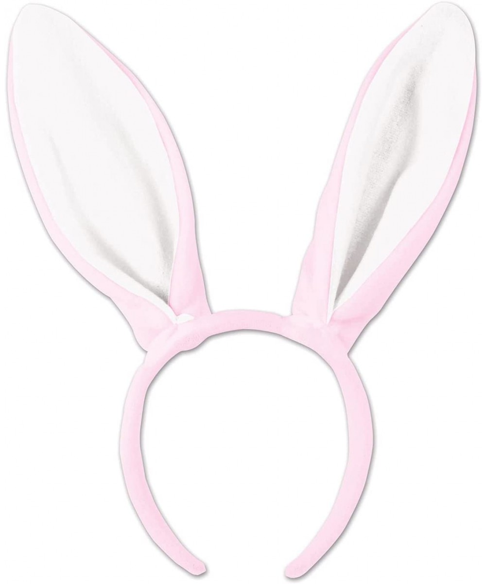 Soft-Touch Bunny Ears One Size Pink/White $15.23 Kids' Dress-Up Accessories