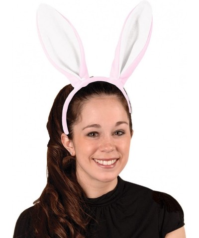 Soft-Touch Bunny Ears One Size Pink/White $15.23 Kids' Dress-Up Accessories