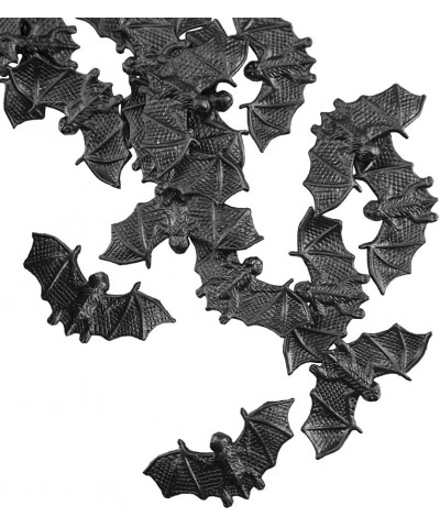 40 PCS Black Bats Halloween Decoration Mini 3D Bat Plastic Toy Party Favor Artificial Bats for Crafts Creepy Scary Prank Toys...