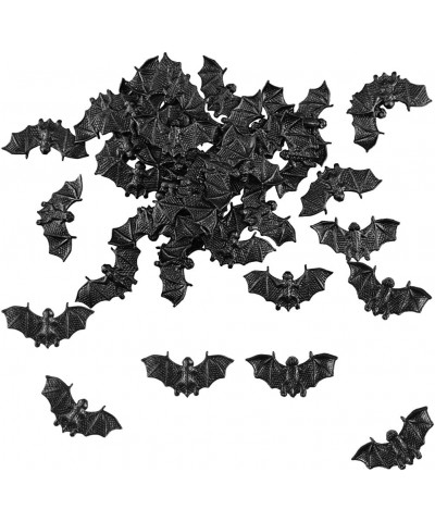 40 PCS Black Bats Halloween Decoration Mini 3D Bat Plastic Toy Party Favor Artificial Bats for Crafts Creepy Scary Prank Toys...