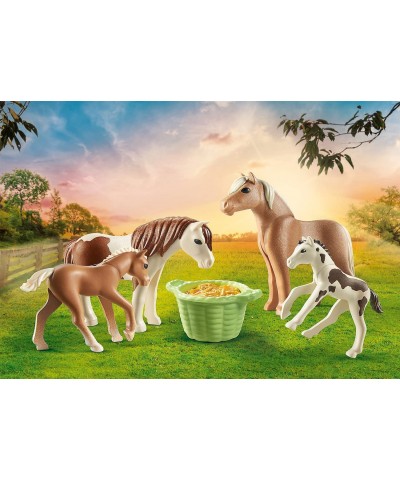 Icelandic Ponies with Foals $21.38 Play Figure Playsets