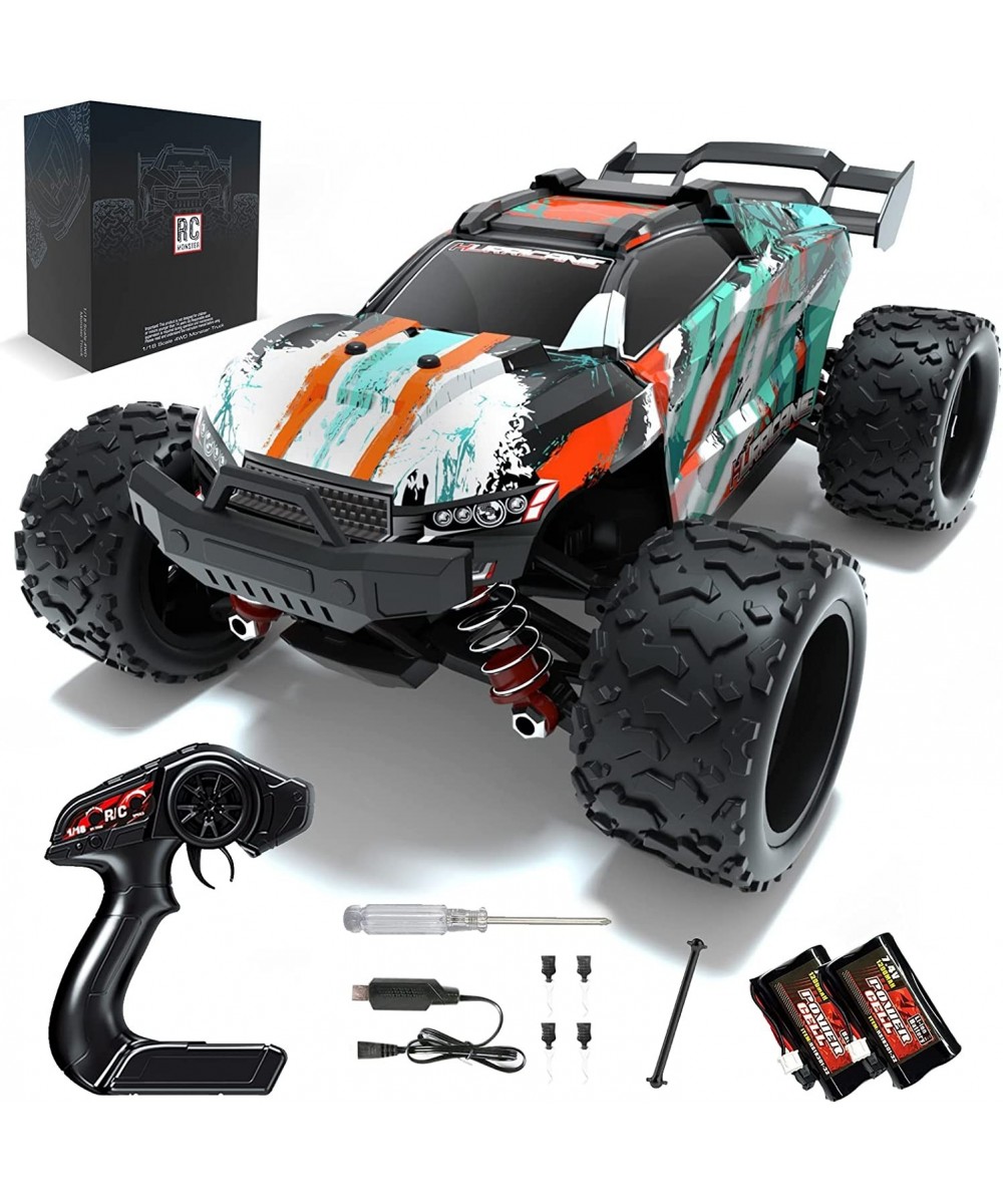 RC Cars Remote Control Car 1:18 Scale 60KM/H High Speed 4WD Off Road RC Cars for Adults 2.4GHz All Terrain Toy Cars with Cust...