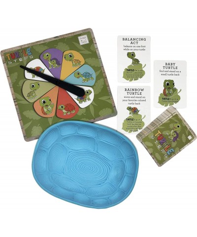 Turtle Steps Balance Stepping Stones Obstacle Course Coordination Game for Kids and Family - Indoor or Outdoor Sensory Play E...