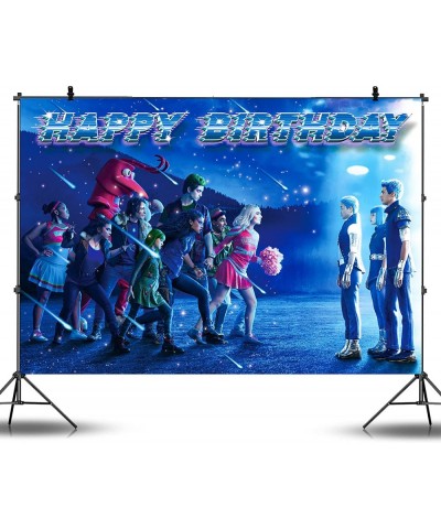 1Pack Zombies Party Supplies Backdrop Banner 5x3ft Happy Birthday Backdrop Halloween Party Decorations Banner for Boys Girls ...