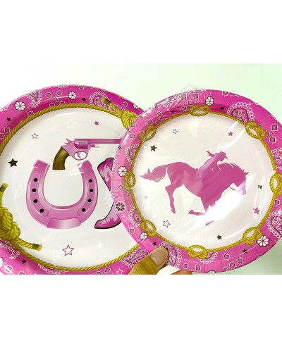 Pink Cowgirl Birthday Party Supplies Cowgirl Birthday Banner Cowgirl Party Plates My First Rodeo Birthday Party Supplies My F...