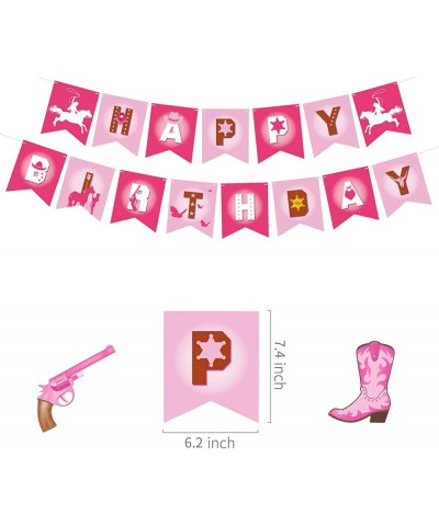 Pink Cowgirl Birthday Party Supplies Cowgirl Birthday Banner Cowgirl Party Plates My First Rodeo Birthday Party Supplies My F...