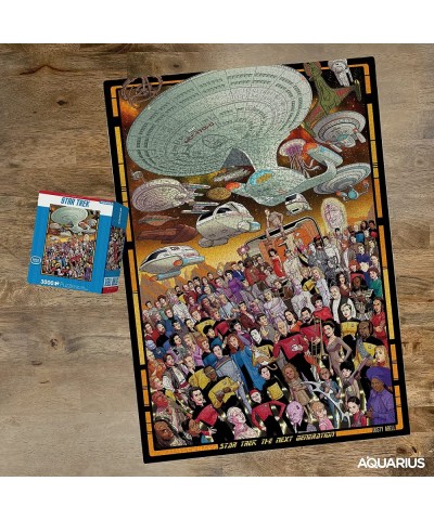 Star Trek Next Gen Puzzle (3000 Piece Jigsaw Puzzle) - Officially Licensed Star Trek Merchandise & Collectibles - Glare Free ...