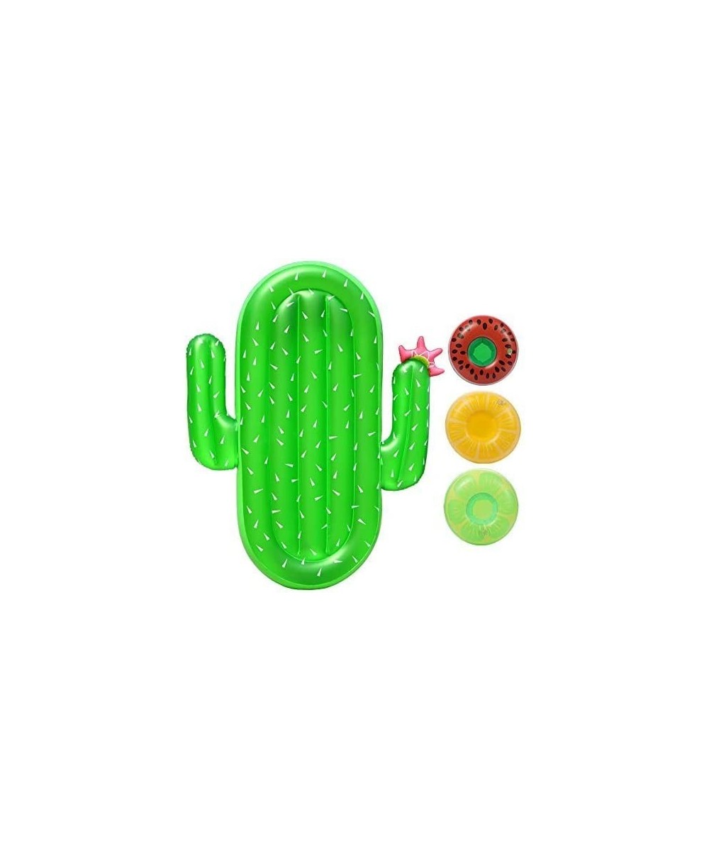 Inflatable Cactus Pool Float Raft Outdoor Swimming Pool Inflatable Float Giant Pool Float Cute Shaped Floating Row Summer Par...