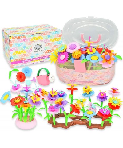 Flower Garden Building Toys – Child Build a Garden Kid Activity Set for 3 4 5 6 Year Old Toddlers and Preschool Children - Cr...