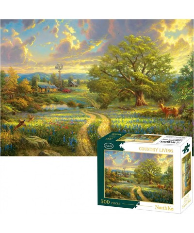 500 Piece Puzzles for Adults | Jigsaw Puzzles for Kids Thomas Kinkade Puzzle Games - Manor 20" x 14.2" (Field) $26.93 Jigsaw ...