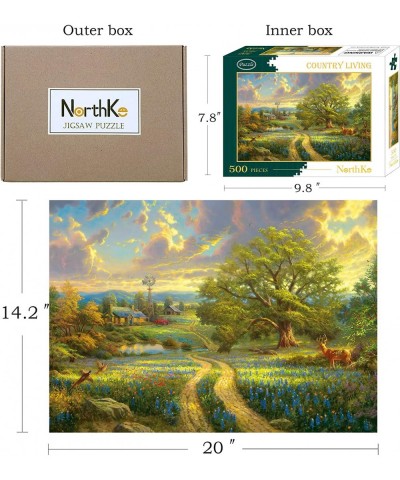 500 Piece Puzzles for Adults | Jigsaw Puzzles for Kids Thomas Kinkade Puzzle Games - Manor 20" x 14.2" (Field) $26.93 Jigsaw ...