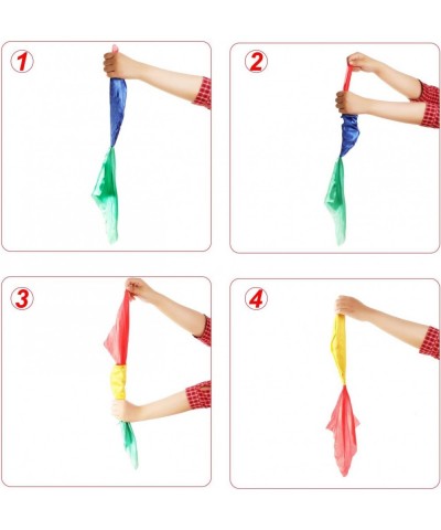 Scarves Color Changing Silk Hanky Props Scarf for Trick Streets(2 Pieces) $16.98 Magic Kits & Accessories