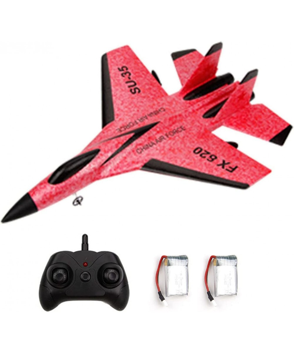 FX620 RC Airplane 2.4GHz Remote Control Airplane 2 Channel RC Plane SU-35 RC Glider EPP Aircraft Model with 3-Axis Gyro Outdo...