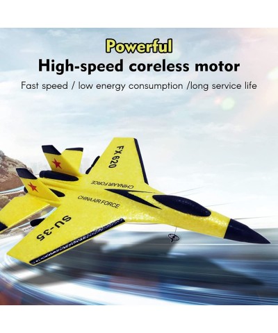 FX620 RC Airplane 2.4GHz Remote Control Airplane 2 Channel RC Plane SU-35 RC Glider EPP Aircraft Model with 3-Axis Gyro Outdo...