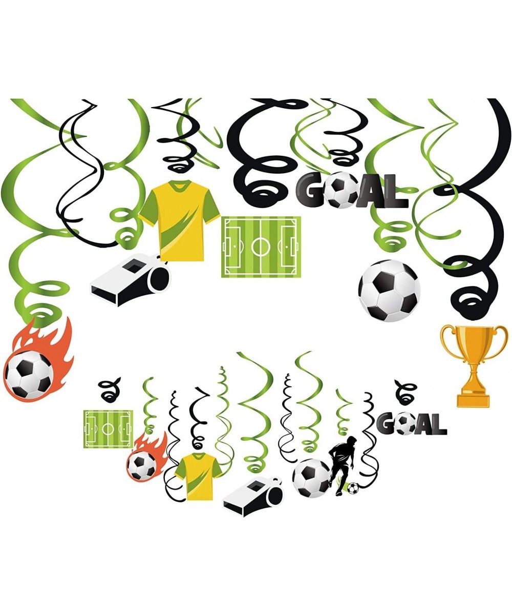 30Ct Soccer Hanging Swirl Decorations - Soccer Birthday Party Supplies Fan Decors $23.11 Remote & App Controlled Vehicles