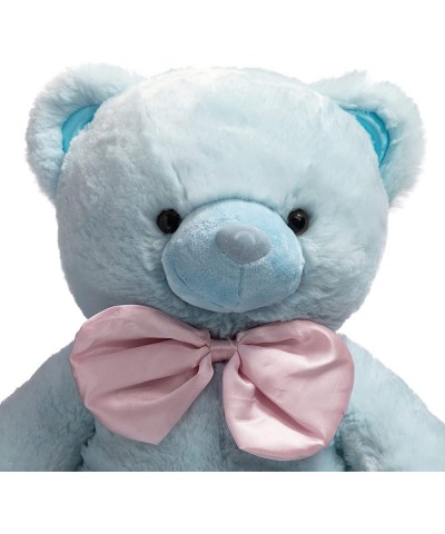 Teddy Bear Stuffed Animal Sweet Bear Plush with Pink Bow Soft Toy for Kids or Girlfriend 18 inch Blue $27.40 Stuffed Animals ...