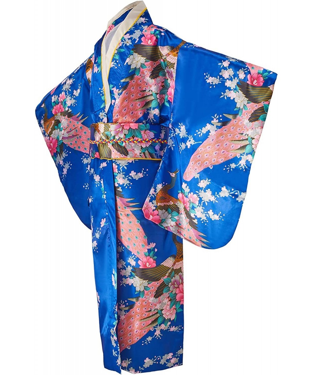 Girls Kimono Yukata Japanese Traditional Dress Cosplay Costume $62.73 Kids' Costumes