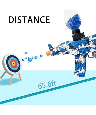 Electric Gel Ball Blaster Eco-Friendly Gel Water Bead Blaster Gun Toy for Kid Child with 42000 Gel Ball Ammo 10 Soft Bullets ...