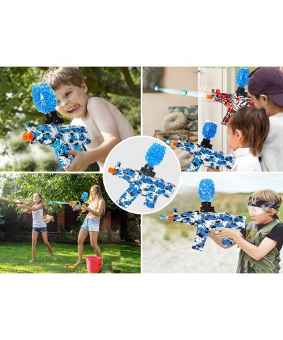 Electric Gel Ball Blaster Eco-Friendly Gel Water Bead Blaster Gun Toy for Kid Child with 42000 Gel Ball Ammo 10 Soft Bullets ...