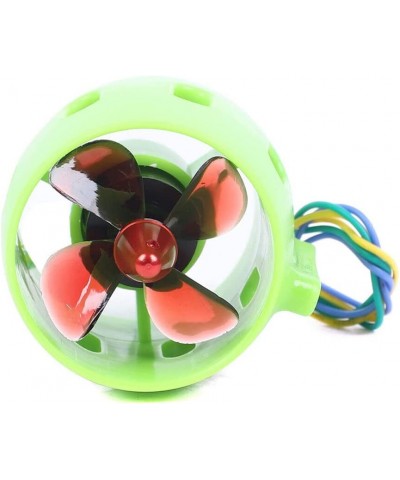 Brushless Motor Underwater Thruster Motor 12V-24V 4 Blades Ship Model Propeller for Underwater Robot RC Bait Boat (Positive) ...