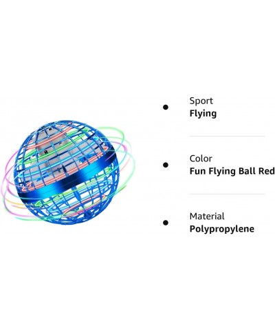 Flying Ball Flying Orb Hover Ball Flying Toys for Kids Adults Flying Orb 360°Rotating with Dream Lantern Indoor Outdoor for C...