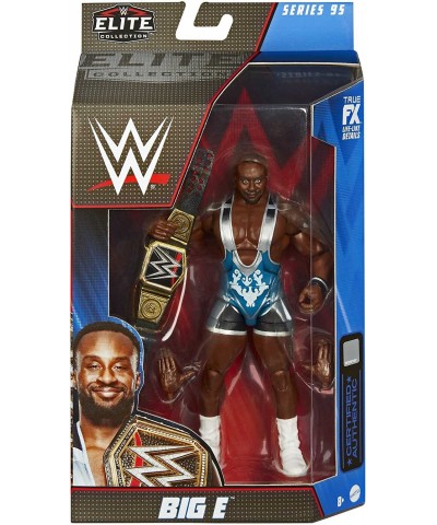 WWE Big E Elite Collection Action Figure 6-inch Posable Collectible Gift for WWE Fans Ages 8 Years Old & Up $54.63 Action Fig...