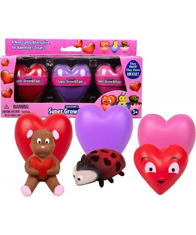 Valentine's Day Super Grow Eggs 3 Pack - WOW! Fun to Hatch Your Own Pets and Watch them grow - Great Valentine gift or treat ...